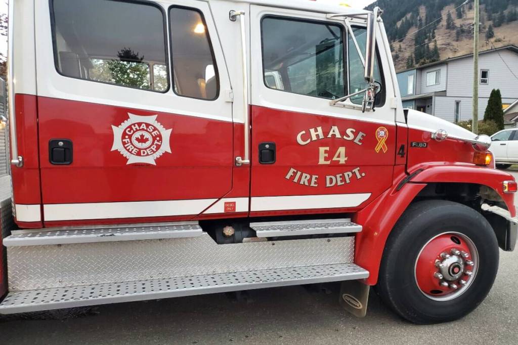 Chase Fire Rescue responded to 264 calls in 2025, including two bomb threats, Chief Brian Lauzon reported in a report to council at the Jan. 13 meeting. (File photo)